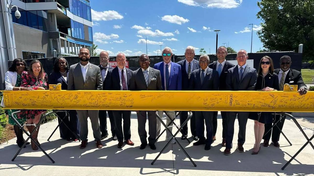 Portsmouth Celebrates Topping-Off of $65 Million Landing Hotel