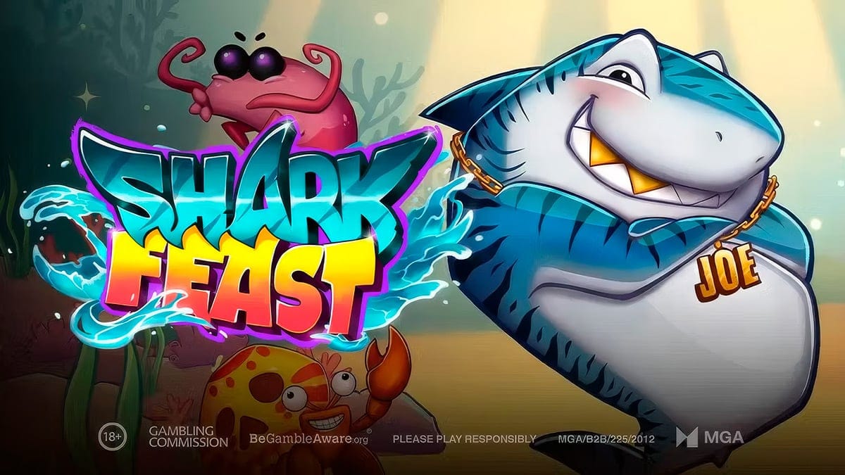 Play’n GO Launches Shark Feast Slot with Neon Theme