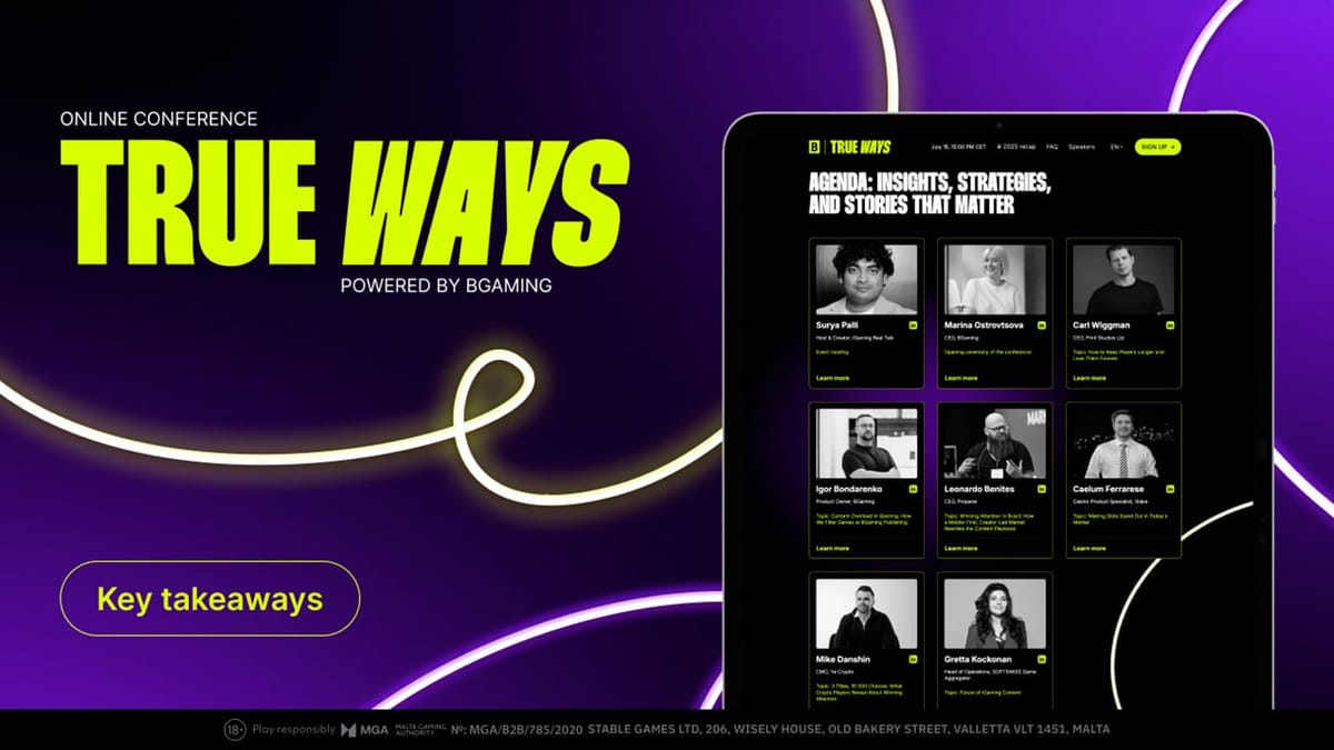 BGaming Hosts Second TRUE WAYS Conference, Plans Third Edition in