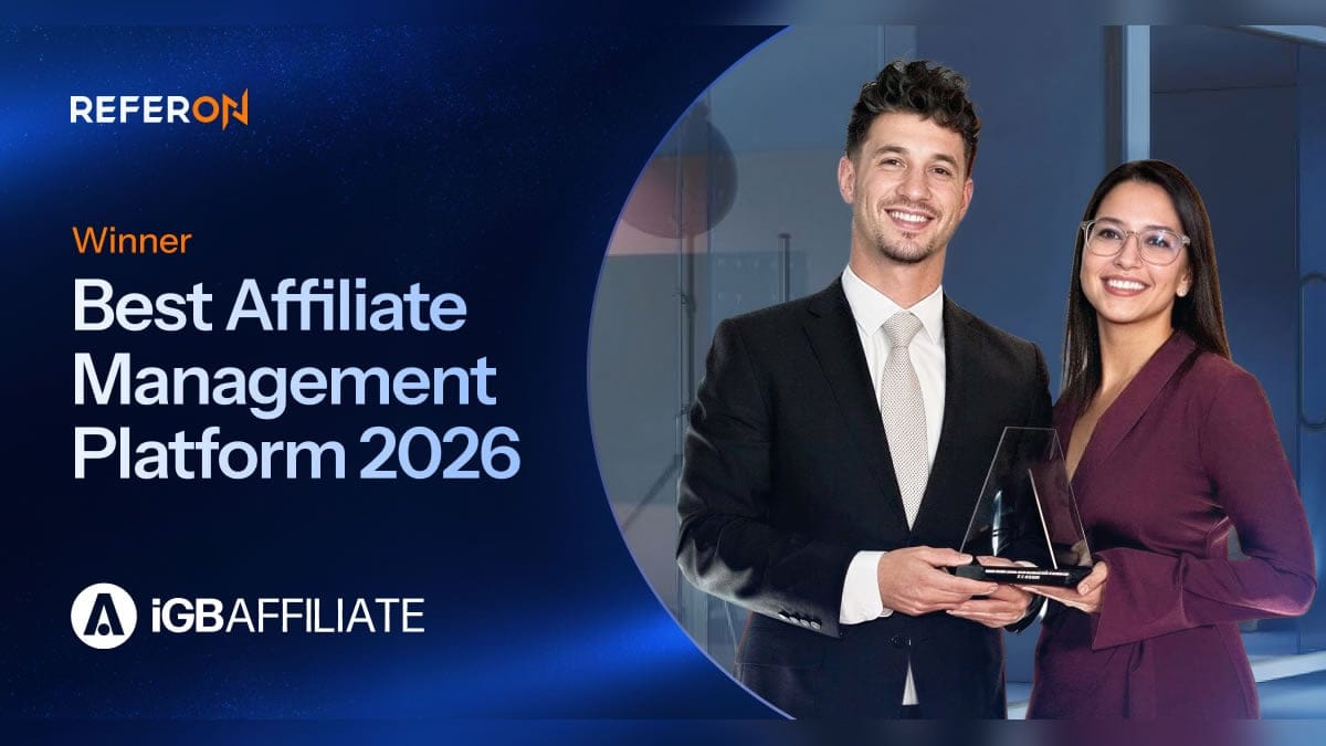ReferOn Wins Best Affiliate Management Platform at iGB Affiliate